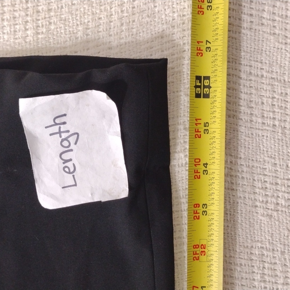 EUC Gap Maternity Modern Boot Black Dress Pants size 6L Stretch - Picture 11 of 14